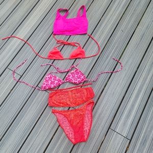 S 5 swimsuit pieces bundle